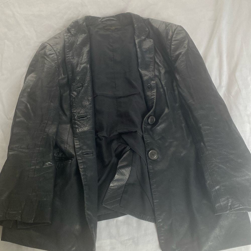 Luciano Barbera leather jacket